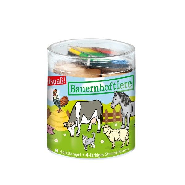 Stempel-Set Bauernhoftiere
