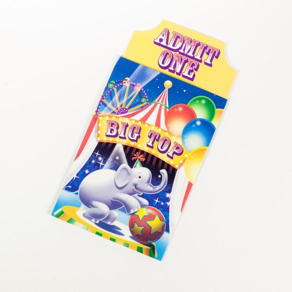 Einladungskarten Zirkus