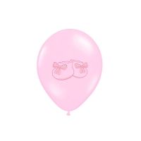 T1142528-Luftballons-Babyschuhe-pastell-rosa-6-Stueck T1142528-Luftballons-Babyschuhe-pastell-rosa-6-Stueck