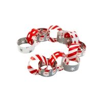 Papierkette Weihnachten Papierkette Weihnachten