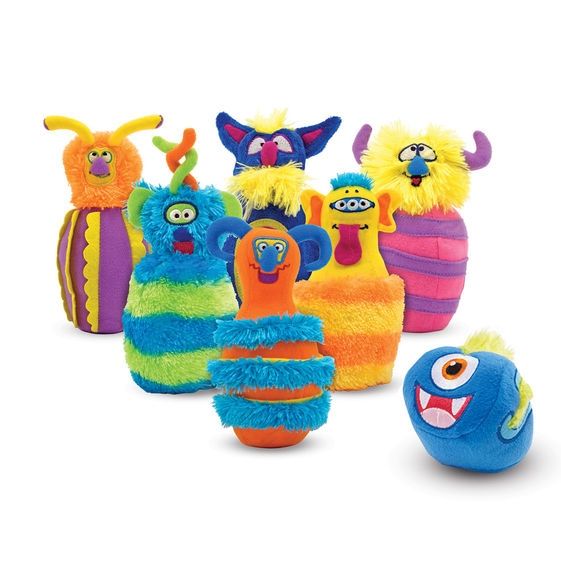 Spiel Monster Bowling, 7-teilig