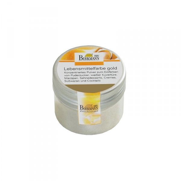 Lebensmittelfarbe gold, 5g