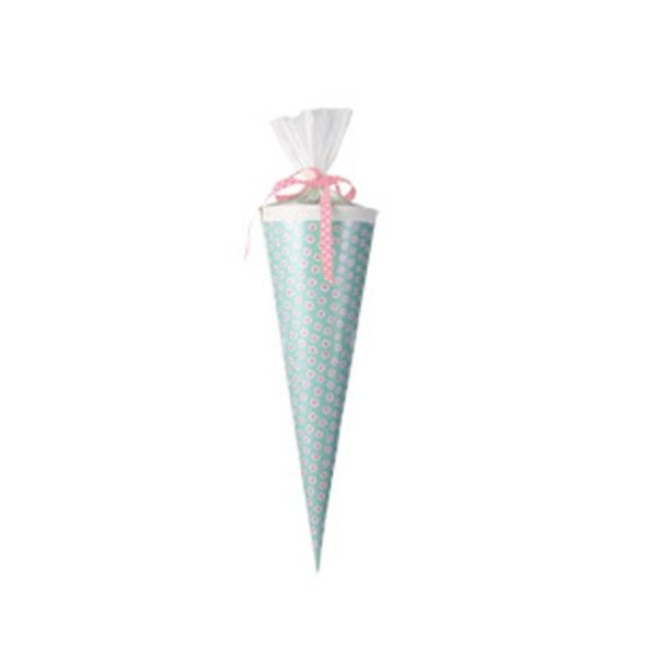 Schultuete-Tupfer-tuerkis-35cm