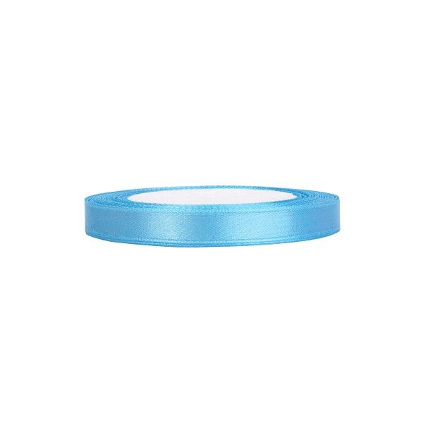 Satinband hellblau, 1 Rolle