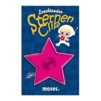 Leuchtende Sternen-Clips, verschiedene Ausführungen, 1 Stück Leuchtende Sternen-Clips, verschiedene Ausführungen, 1 Stück