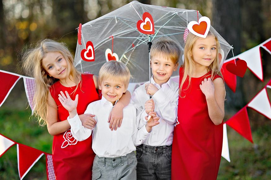 Ein Kindergeburtstag am Valentinstag? Kein Problem! • Foto: zagorodnaya / Fotolia.com