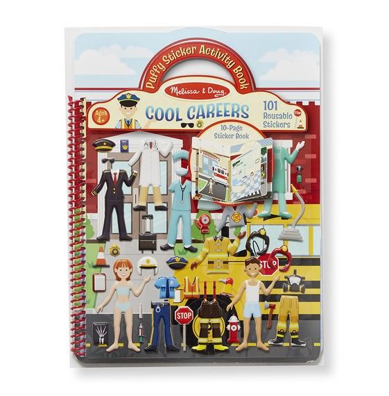 Polster-Sticker Activity-Book Berufe