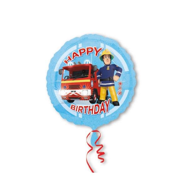 Folienballon Feuerwehrmann Sam