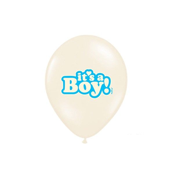 T1142525-Luftballons-Its-a-boy-pastell-hellblau-creme-6-Stueck-1