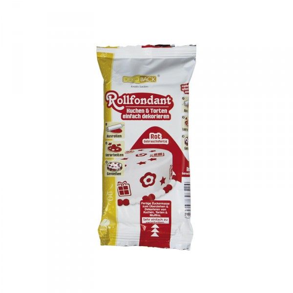 Rollfondant 250g, rot