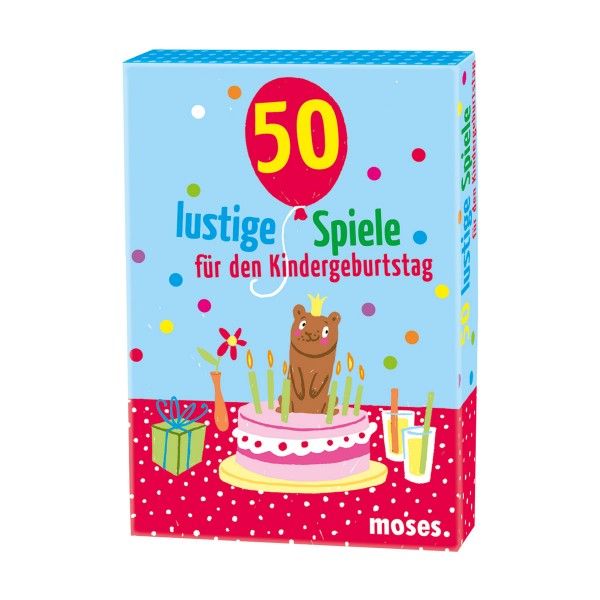 50 lustige Spiele für den Kindergeburtstag