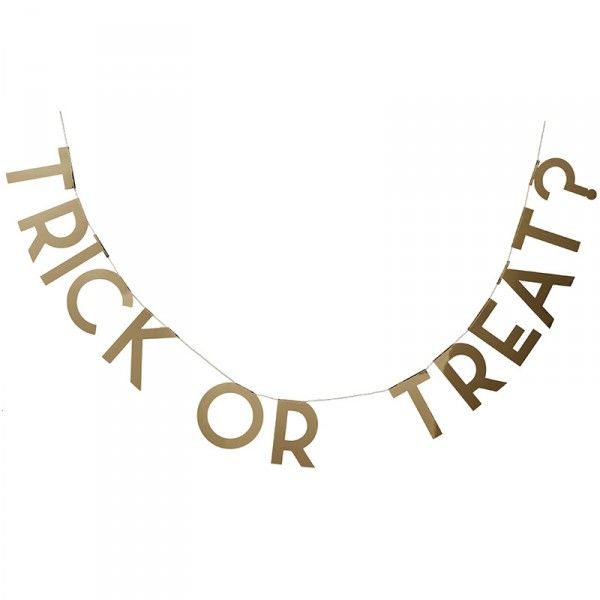 Girlande Halloween - Trick or Treat?, 2m, 1 Stück