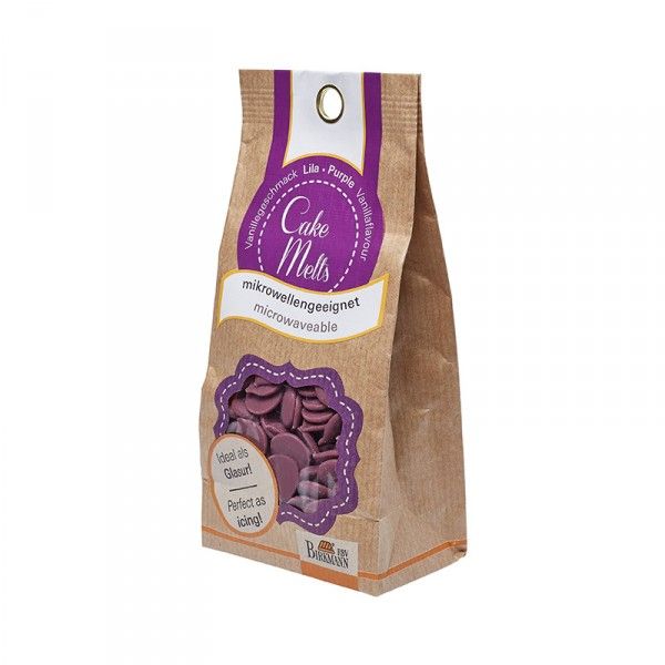 Cake Melts lila, 250g Beutel