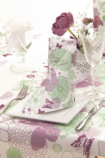 Sovie HOME Besteckserviette Rosa Aus Linclass® Airlaid 40 X