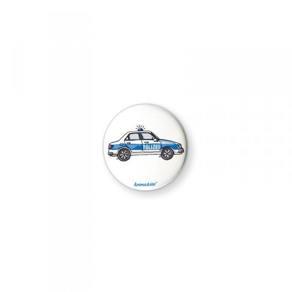Button Polizei, ø 2,5cm