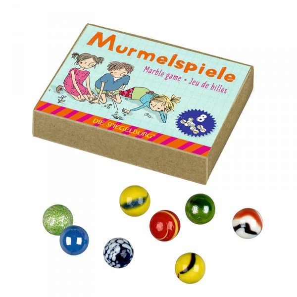 Murmelspiele Spiegelburg, mit 8 Murmeln X X