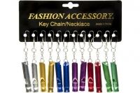 Schlüsselanhänger Pfeife, 12 Stück Schlüsselanhänger Pfeife, 12 Stück