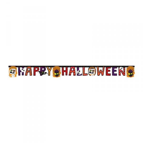 Girlande Halloween, 1,8m, 1 Stück