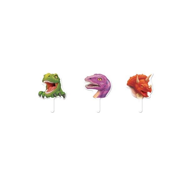 Muffinpicker Dino, 6,3cm, 12 St