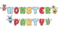 Girlande Monster , 1,55 m, 1 Stück Girlande Monster , 1,55 m, 1 Stück