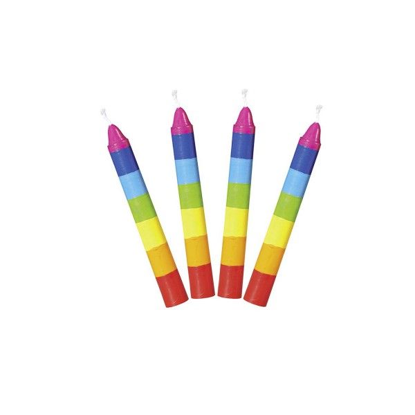 Kerzen bunt, 10cm, 10 St