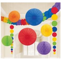 Deko Set bunt, 9-teilig Deko Set bunt, 9-teilig