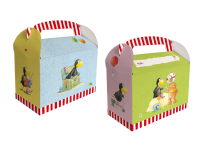 Geschenkboxen der kleine Rabe Socke, 15x8x9,5cm, 6 Stück