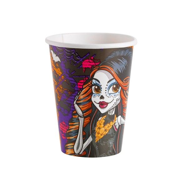 Pappbecher Monster High, 250ml, 8 St