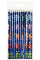 Bleistifte Monster mit Radiergummi, 12 Stück Bleistifte Monster mit Radiergummi, 12 Stück