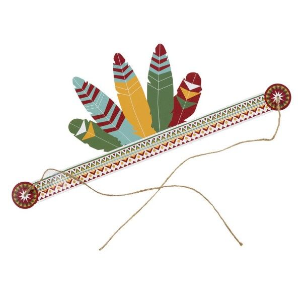 Indianer Kopfschmuck, 6 St