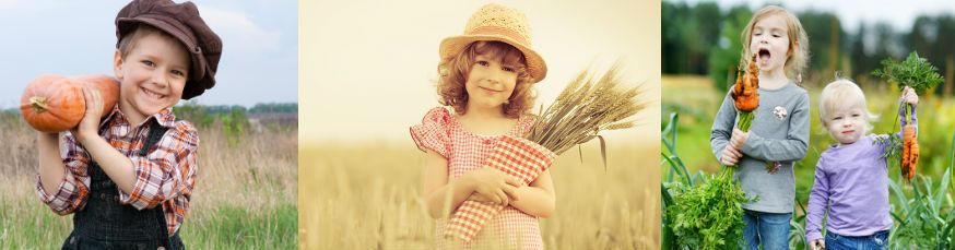 Organisieren Sie eine lustige Geburtstagsfeier für kleine Landleute. • Fotos: Sergiy Bykhunenko, Sunny studio, juefraphoto/Fotolia.com