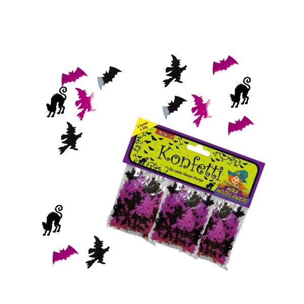 Konfetti Hexe