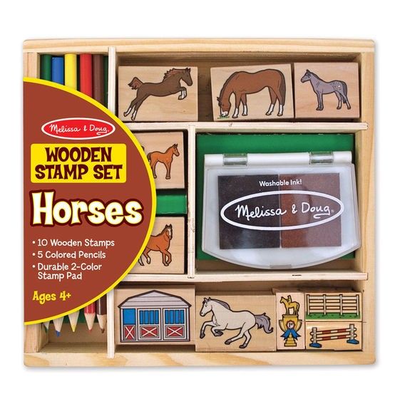 Stempel Set Pferde
