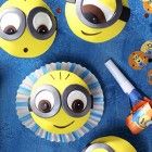 Kindergeburtstag-Minion-Rezept-Cupcakes