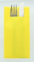 Besteckservietten Gelb, 40cm, 12 Stück Besteckservietten Gelb, 40cm, 12 Stück