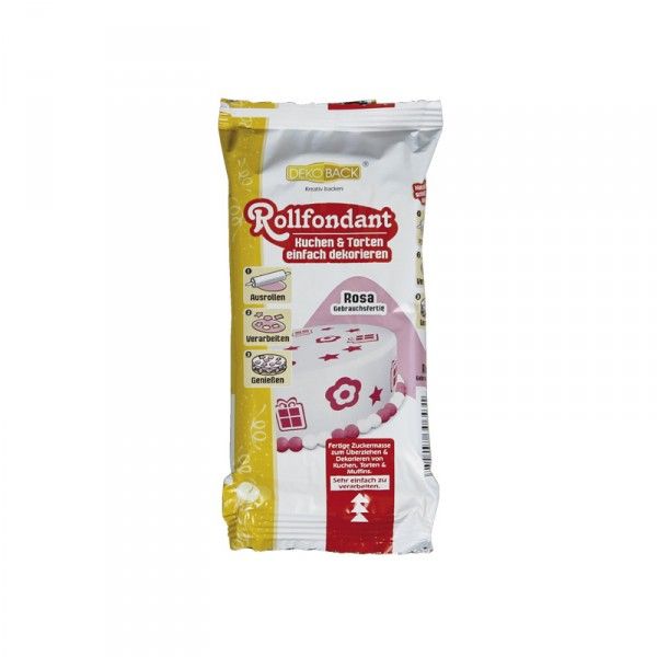 Rollfondant 250g, rosa