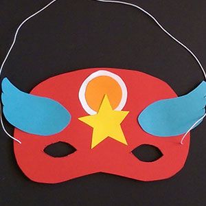 12 x DIY Maske Superheld Bastelset Malen Kindergeburtstag Mitgebsel Superheld