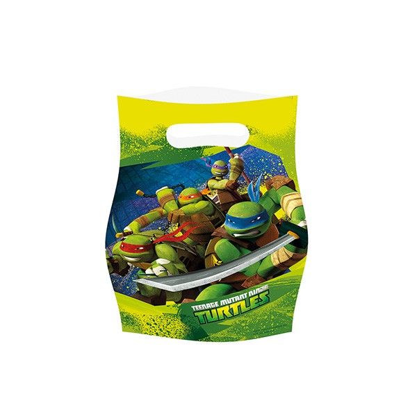 T1142249-Partytueten-Ninja-Turtles-6-Stueck