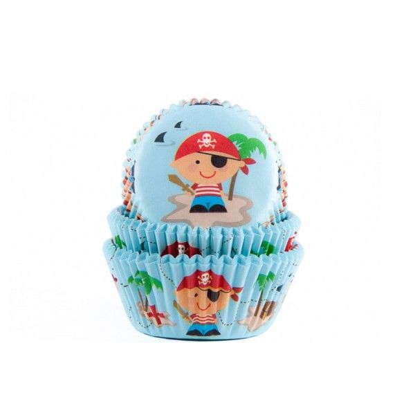 T1142590-Muffinfoermchen-Pirat-50-Stueck