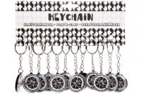 Schlüsselanhänger Kompass, 12 Stück Schlüsselanhänger Kompass, 12 Stück