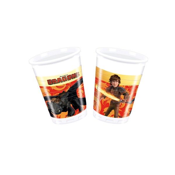 T1142361-Trinkbecher-Drachenzaehmen-leicht-gemacht-200ml-8-Stueck