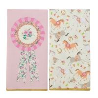 Pferde Servietten, 2 Motive, 33cm, 20 St Pferde Servietten, 2 Motive, 33cm, 20 St