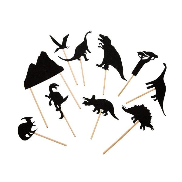 Schattenspiele Dino Display, 9 St