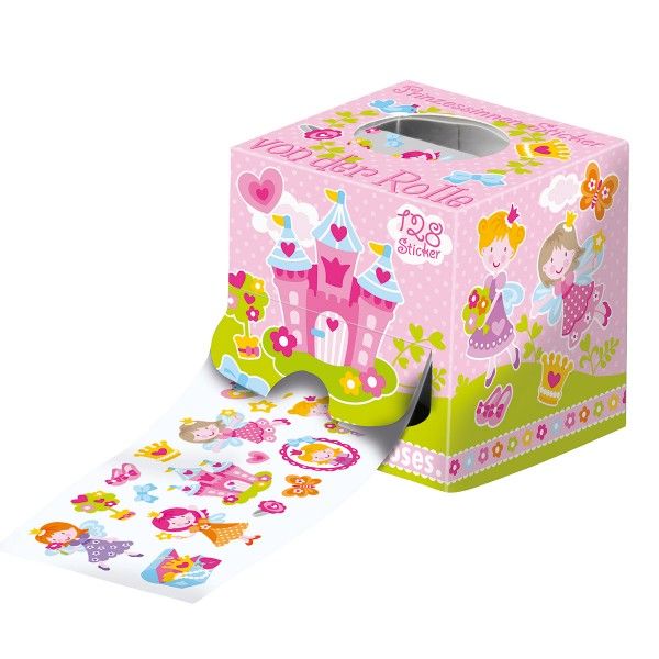 Stickerrolle Prinzessin