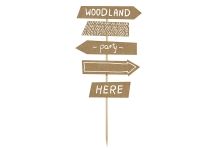 Cake Topper Wegweiser Woodland (Wald) Cake Topper Wegweiser Woodland (Wald)