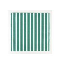 Servietten-Streifen-gruen-33cm-20-Stueck-neu Servietten-Streifen-gruen-33cm-20-Stueck-neu