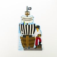 Glueckwunschkarte Pirat Glueckwunschkarte Pirat