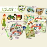 Party-Set Bauernhof, 42-teilig Party-Set Bauernhof, 42-teilig