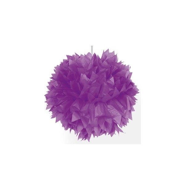 Pompon-lila-30cm-1-Stueck