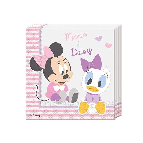 T1142413-Servietten-Disney-Baby-Minnie-33cm-20-Stueck